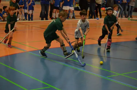 Erfurter Minis im Spiel gegen Jenaner Minis Erfurter Minis im Spiel gegen Jenaner Minis