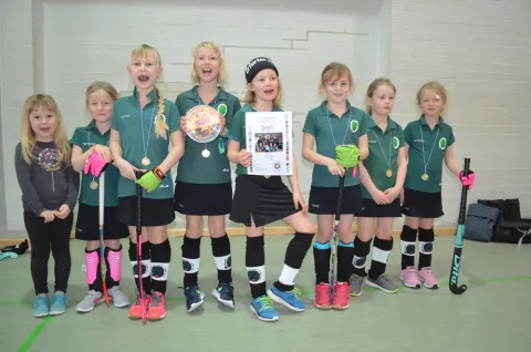 Die D-Mädchen des Erfurter HC, heute Zweite Die D-Mädchen des Erfurter HC, heute Zweite