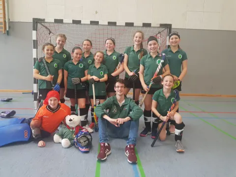 B-Mädchen beim 2. Möhrenkönigsturnier am 30.03.2019 in Heiligenstadt B-Mädchen beim 2. Möhrenkönigsturnier am 30.03.2019 in Heiligenstadt