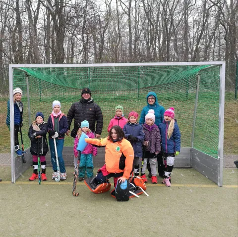 Der Erfurter Hockey Club erfolgreich beim winterlichen Straußberg Cup 2019