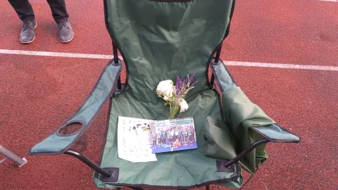 Zum Abschied eine Dusche…