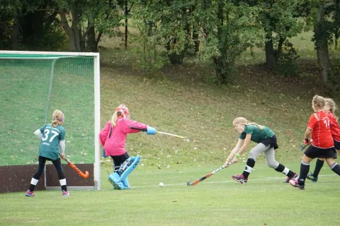 Das Abspiel zum zweiten Tor