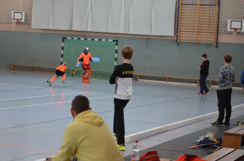 Diesen Penalty im Spiel gegen Chemnitz konnte unsere Torfrau mit dem Fuß abwehren
