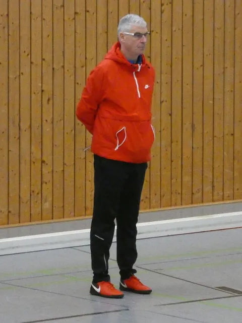 Hoch Konzentriert, der Trainer