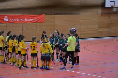 Aufgeschlossen vor dem Spiel gegen den Mariendorfer HC