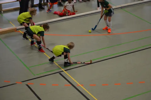 Auch die D-Mädchen durften sich mit Spielerinnen des ASV München messen