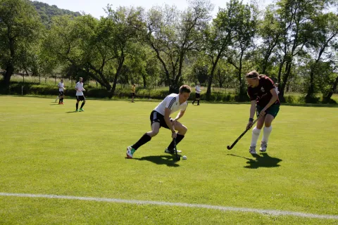 Hockey unterm Pillnitzer Weinberg Hockey unterm Pillnitzer Weinberg