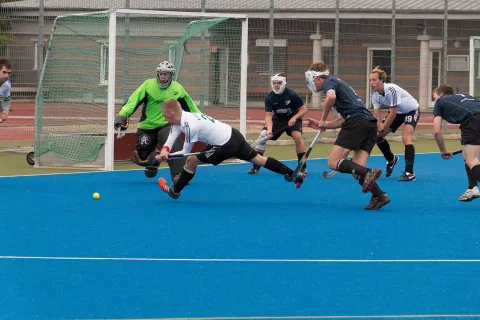 Argentinische Rückhand bei der Ecke Argentinische Rückhand bei der Ecke