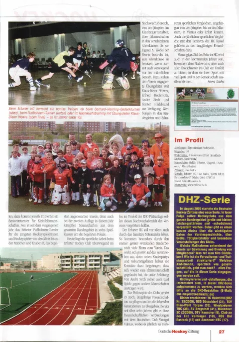 Hockeyzeitung 20 - Erfurter Hockey Club e.V. Seite 2