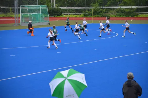 Eine von vielen gelungenen Aktionen im Spiel gegen den CHC 02