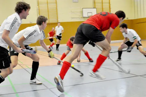 Dresden II im Angriff - gute Verteidigungsleistung von Erfurt