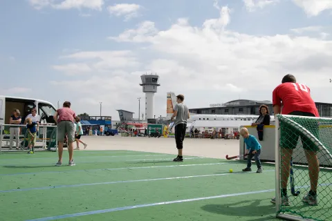 Hockey Flughafenterminal Hockey Flughafenterminal