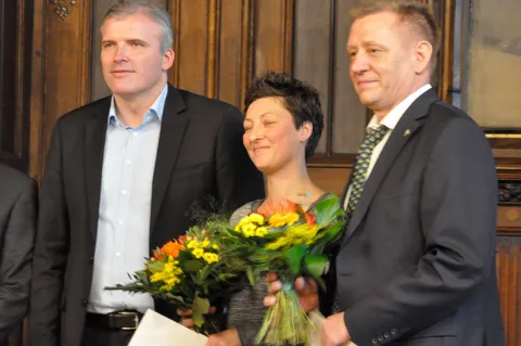 Verleihung des Förderpreis für den Erfurter Hockey Club Verleihung des Förderpreis für den Erfurter Hockey Club