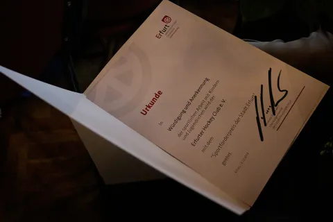 Bild des Förderpreis der Stadt Erfurt Bild des Förderpreis der Stadt Erfurt