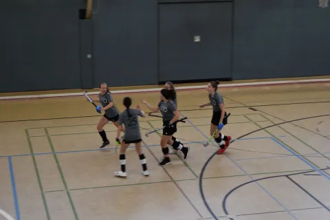 Jubel nach Torerfolg EHC I Jubel nach Torerfolg EHC I