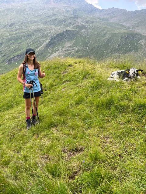 Sommer 2023. Auch in den Bergen - Hockeysachen gehen immer
