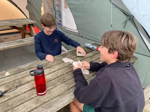 den ersten Tag ausklingen lassen...