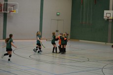Dank an die Torhüterin nach dem Spiel gegen Chemnitz