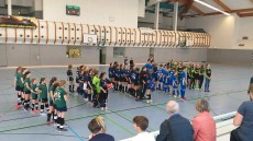 B-Mädchen beim 2. Möhrenkönigsturnier am 30.03.2019 in Heiligenstadt