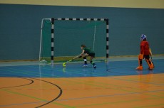 Das 2:0 per Penalty im Spiel gegen den ESV Dresden.
