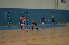 Hier gestalten schon überwiegend die jüngeren Spielerinnen die Partie gegen den SSC Jena