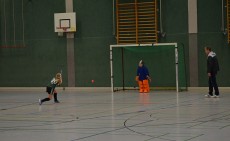 Strafschlag prima eingenetzt