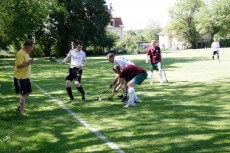 Hockey unterm Pillnitzer Weinberg