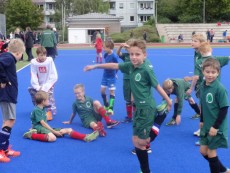 Dehnen vor dem Spiel