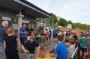 Zum Abschied eine Dusche…