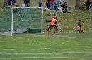 Heute hatte die Torfrau viel zu tun und zeigte ihr Können. Hier der 5. gehaltene Penalty im Spiel gegen Weimar