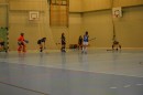 Abwehrreihe im Spiel gegen Jena