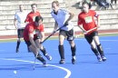 Tino Ebert vom EHC auf dem Weg zum Tor