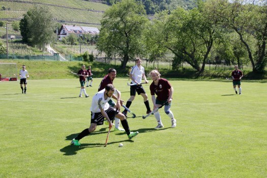Hockey unterm Pillnitzer Weinberg
