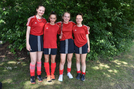 Frieda, Johanna, Emely und Lina