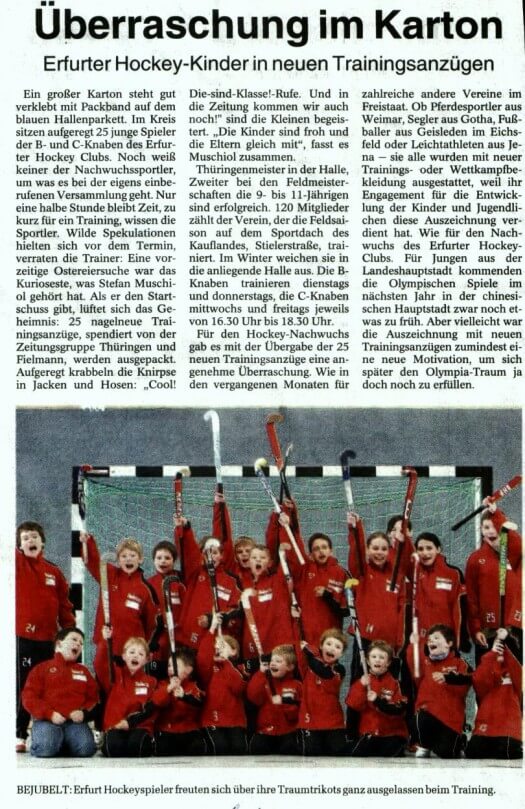 Überraschung im Karton