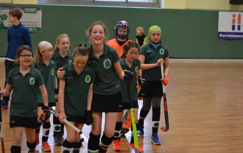 Glücklich nach dem Spiel gegen den CHC