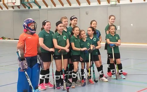 B-Mädchen beim 2. Möhrenkönigsturnier am 30.03.2019 in Heiligenstadt