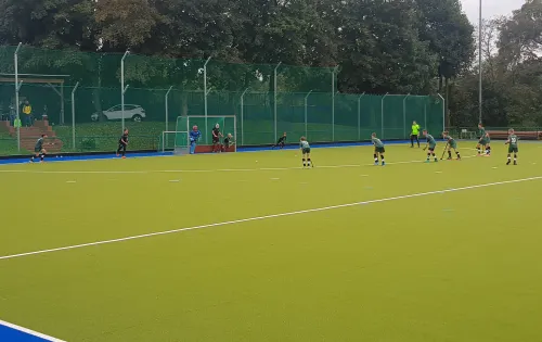 Strafecke für die mU14 gegen Leipziger SC