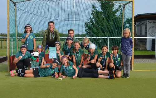 Drei – zwei – eins, diesen Titel haben sich die C-Mädchen verdient geholt!