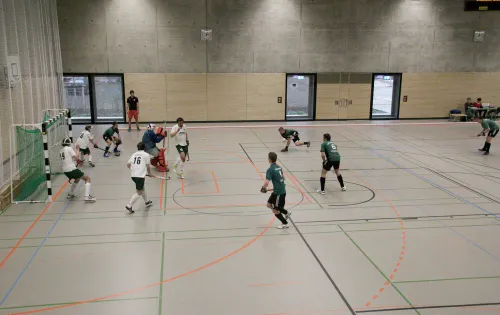 Erfurter Herren Torschuss nach Ecke