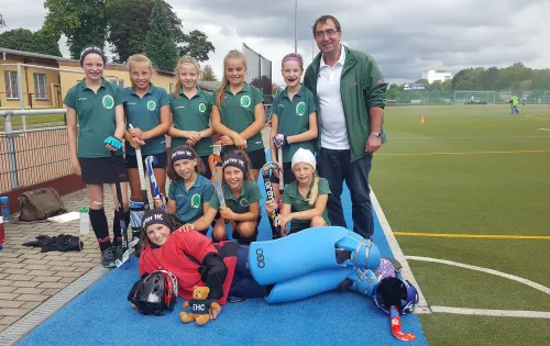 Mädchen B beim Spieltag in Dresden