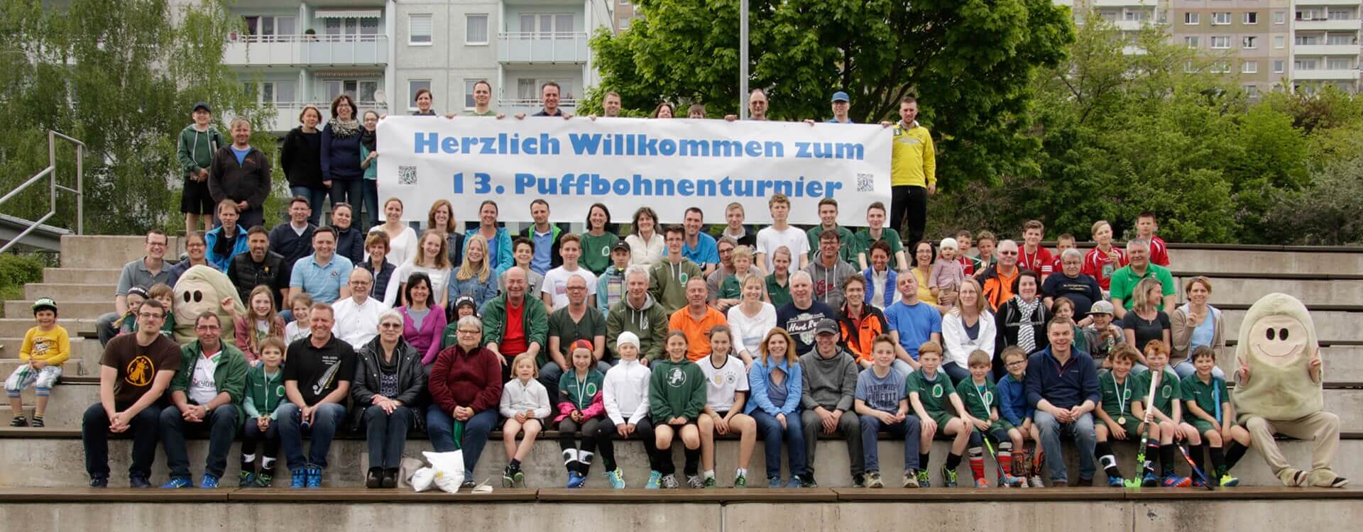 Gruppenbild Puffbohnenturnier 2017