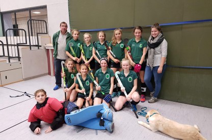Erster Spieltag der Mädchen B in der Meisterschaft