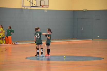 Letztes Absprechen vor dem Spiel