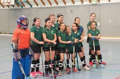 B-Mädchen beim 2. Möhrenkönigsturnier am 30.03.2019 in Heiligenstadt