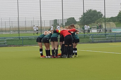 Besprechung vor dem Spiel
