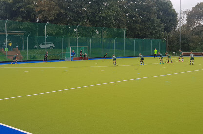 Strafecke für die mU14 gegen Leipziger SC