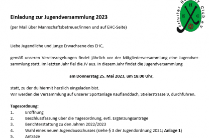 Einladung