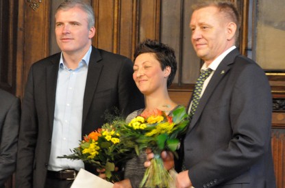 Verleihung des Förderpreis für den Erfurter Hockey Club