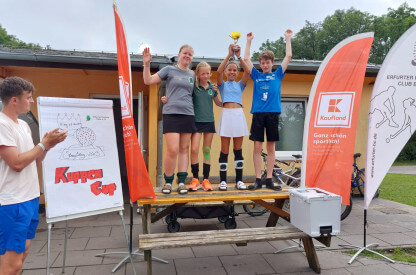 das Siegerteam